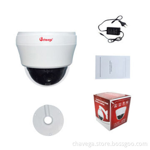 480TVL 1/3-inch Sony EFFIO-E CCD Mini PTZ CCTV Camera with 10x Optical Zoom